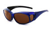 Blue Frame & Amber Lens