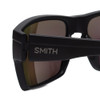 Close Up View of Smith OUTLIER XL Unisex Square Full Rim Sunglasses Matte Black/Green Mirror 56mm