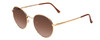 Suncloud Bridge City Polarized Sunglasses Metal Pilot/Pilot in Gold & Brown