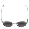 Suncloud Bridge City Polarized Sunglasses Metal Pilot/Pilot in Gunmetal Silver & Blue Mirror