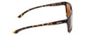 Side View of Smith Shoutout Sunglasses in Vintage Tortoise Gold/CP Glass Polarized Brown 57mm