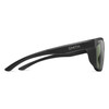 Smith Barra Classic Sunglasses Matte Black & ChromaPop Polarized Gray Green 59mm