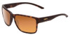 Profile View of Smith Emerge Unisex Sunglasses Matte Tortoise Havana Gold/CP Polarize Brown 60mm