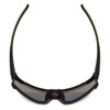 Coyote Cobra Pit Viper Style Polarized Sunglasses Black Grey & Gold Mirror 132mm
