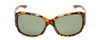 Front View of Coyote FP-88 Women Cateye Designer Polarized Sunglasses Tokyo Tortoise/Grey 59mm