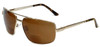 Grand Banks Polarized Bi-Focal Readers: 476BF in Gold & Amber