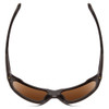 Top View of Smith Deckboss Unisex Sunglasses Gravy Grey/CP Polarized Bronze Mirror Gold 63mm
