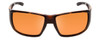 Front View of Smith Guides Choice Unisex Sunglasses in Tortoise Brown/Polarchromic Copper 62mm