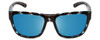 Front View of Smith Joya Ladies Sunglasses in Sky Tortoise Brown/CP Polarized Blue Mirror 56mm