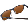 Close Up View of Smith Lowdown Metal Classic Sunglasses French Navy Blue/CP Polarized Brown 54 mm