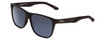 Profile View of Smith Lowdown Steel XL Unisex Classic Sunglasses Black/ChromaPop Polarized 59 mm