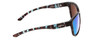 Side View of Smith Monterey Cateye Sunglasses in Tortoise/CP Glass Polarized Blue Mirror 58mm