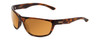 Profile View of Smith Redding Sunglasses in Tortoise Brown/CP Glass Polarized Bronze Mirror 62mm