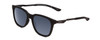 Profile View of Smith Roam Unisex Classic Designer Sunglasses in Black/ChromaPop Polarized 53 mm