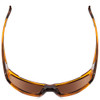 Top View of Smith Guide Choice Sunglasses Tortoise/CP Glass Polarize Bronze Mirror Gold 62mm