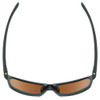 Top View of Smith Pinpoint Sunglasses in Spruce Green/ChromaPop Polarized Bronze Mirror 59mm