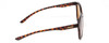 Side View of Smith Bayside Cateye Sunglasses in Tortoise Gold/ChromaPop Polarized Brown 54 mm