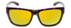 Front View of Smith Joya Ladies Sunglasses Tortoise Gold/CP Glass Polarized Green Mirror 56 mm