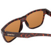 Close Up View of Smith Lowdown Xl 2 Unisex Classic Sunglasses Tortoise Gold/Polarized Brown 60 mm