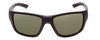 Front View of Smith Outback Elite Sunglasses in Deep Ink Navy Blue/CP+Polarize Gray Green 59mm