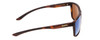 Side View of Smith Riptide Sunglasses Tortoise Brown Gold/CP Glass Polarize Green Mirror 57mm