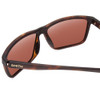 Close Up View of Smith Riptide Sunglasses Tortoise Brown Gold/CP Glass Polarize Green Mirror 57mm