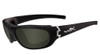 Wiley-X Sunglasses: Curve in Black & Smoke Green