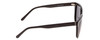 Side View of Ernest Hemingway H4737 Unisex Cateye Designer Sunglasses in Black&Blue/Grey 55mm