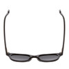 Top View of Ernest Hemingway H4739 Unisex Cateye Designer Sunglasses in Black&Blue/Grey 53mm