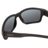 Close Up View of Smith Optics Outback Elite Unisex Square Sunglasses in Black/Polarized Gray 59mm