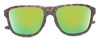 Front View of Smith Embark Unisex Sunglasses Tortoise/PC ChromaPop Polarized Green Mirror 58mm