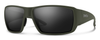 Profile View of Smith Guides Choice XL Unisex Sunglasses Green/PC ChromaPop Polarized Black 63mm