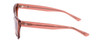 Side View of SITO SHADES BREAK OF DAWN Unisex Sunglasses Pink Crystal/Rosewood Gradient 54 mm