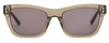 Front View of SITO SHADES BREAK OF DAWN Unisex Sunglasses in Moss Brown Crystal/Iron Gray 54mm