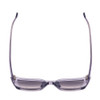 Top View of SITO SHADES CULT VISION Cateye Sunglasses in Purple Crystal/Indigo Gradient 51mm