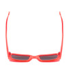 Top View of SITO SHADES ELECTRO VISION Unisex Sunglasses in Neon Peach Orange/Iron Gray 56mm