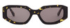 Front View of SITO SHADES JUICY Womens Sunglasses Limeade Black Yellow Tortoise/Iron Gray 53mm