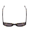 Top View of SITO SHADES JUICY Womens Sunglasses Limeade Black Yellow Tortoise/Iron Gray 53mm
