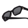 Close Up View of SITO SHADES KINETIC Unisex Full Rim Designer Sunglasses in Black/Iron Gray 54 mm