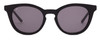 Front View of SITO SHADES NOW OR NEVER Womens Designer Sunglasses in Black Gray/Iron Gray 50mm