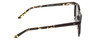 Side View of SITO SHADES NOW OR NEVER Women's Sunglasses Black Yellow Tortoise/Iron Gray 50mm