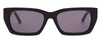 Front View of SITO SHADES OUTER LIMITS Unisex Designer Sunglasses in Black Gray/Iron Gray 54mm