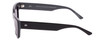 Side View of SITO SHADES OUTER LIMITS Unisex Designer Sunglasses in Black Gray/Iron Gray 54mm