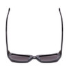 Top View of SITO SHADES OUTER LIMITS Unisex Designer Sunglasses in Black Gray/Iron Gray 54mm