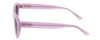 Side View of SITO SHADES SEDUCTION Cat Eye Sunglasses in Purple Crystal/Indigo Gradient 57 mm