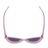 Top View of SITO SHADES SEDUCTION Cat Eye Sunglasses in Purple Crystal/Indigo Gradient 57 mm