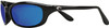 Side View of Costa Del Mar Mens Harpoon Polarized Sunglasses Black/Grey Blue Mirror 580P 62mm