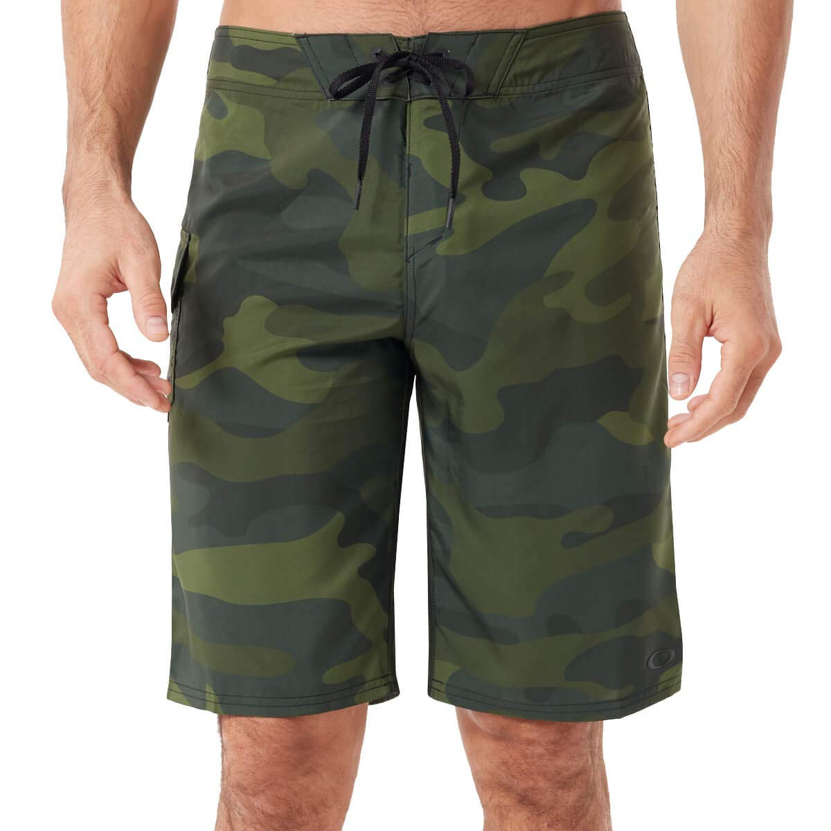 Primary image of Oakley Men's Standard Kana 21 Long Shorts, Core Camo Green Camouflage, 34 Waist