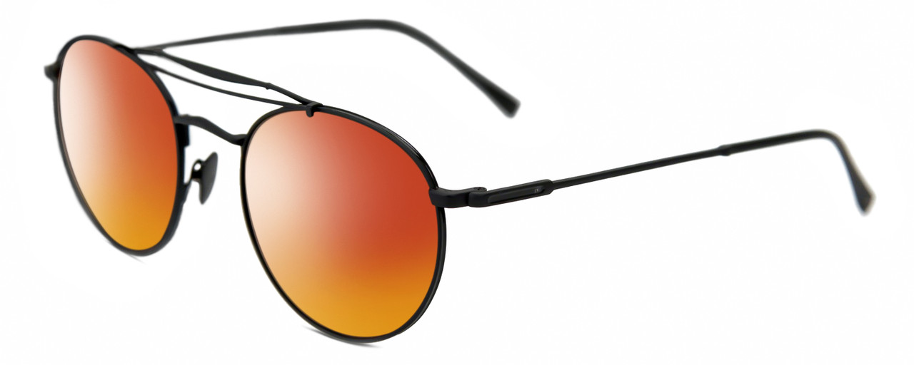 NEW JOHN VARVATOS unisex v547 round non-polaroid sunglasses in gold John Varvatos V547 Unisex Pilot Designer Polarized  main image 3