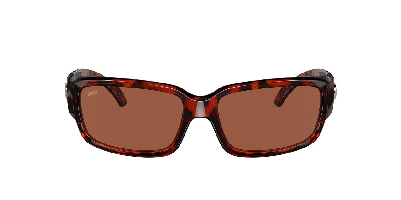 Side View of Costa Del Mar Caballito Unisex Sunglasses in Tortoise/Polarized Copper 580P 59mm Alternate 1